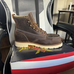 THOROGOOD AMERICAN HERITAGE 6" STEEL TOE WORK BOOTS FOR MEN
