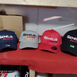 New Genius Audio Baseball Style Hats $20 Each 