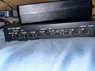 Cisco SG110D-08HP 8 port gigabit poe desktop switch