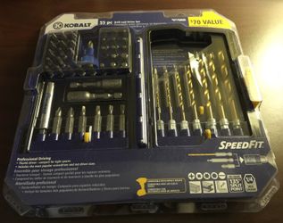 New Kobalt Drill and Drive Set
