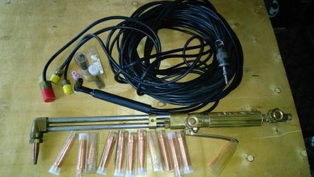 Torch and tips and welding gun