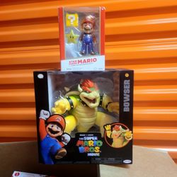 Jakks Star Power Mario & Bowser With Fire Breathing Technique 
