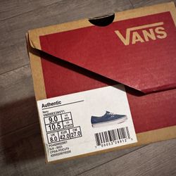 Vans Authentic Navy men’s 9.0