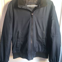 Classic Zip-Front Ripstop Bomber Jacket