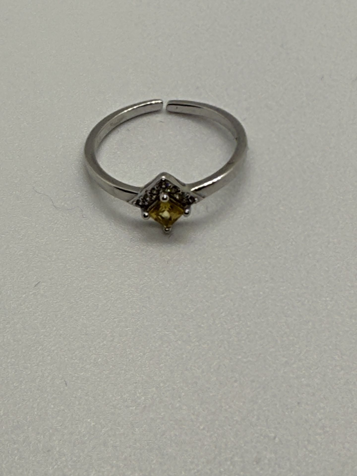 Natural Fancy Colored Sapphire On Sterling Silver Stone Comes From Sri Lanka