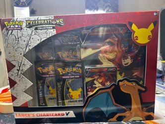 Pokémon TCG: Celebrations Collection Lance’s Charizard V Box