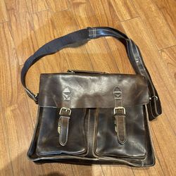 Leather Bag  New 