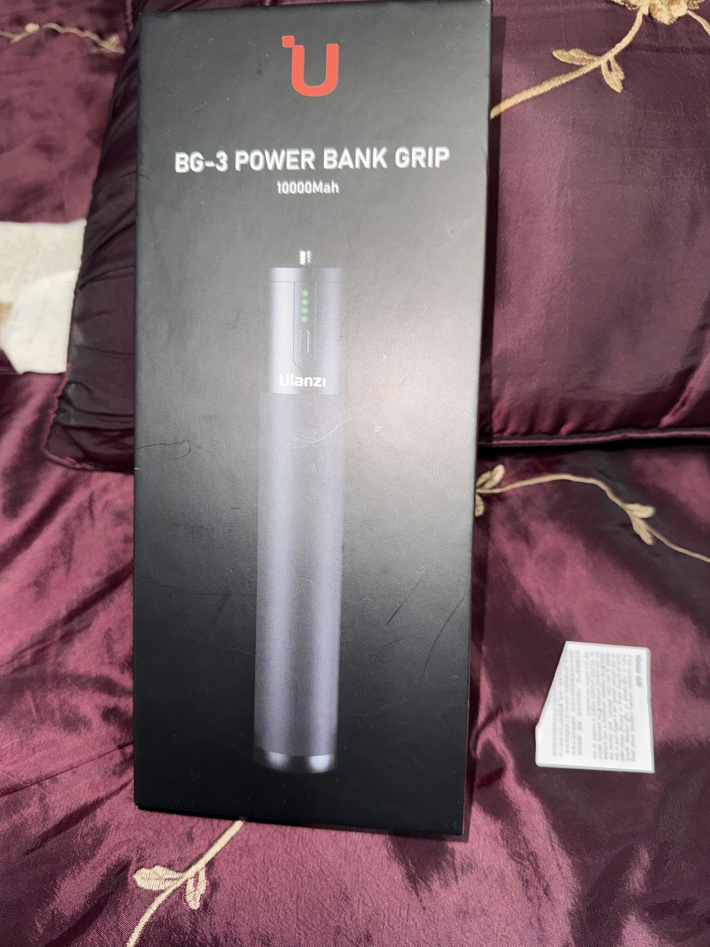 Ulanzi BG-3 10000mAh Power Bank Hand Grip.