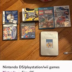 Wii PlayStation Guitar Hero Games