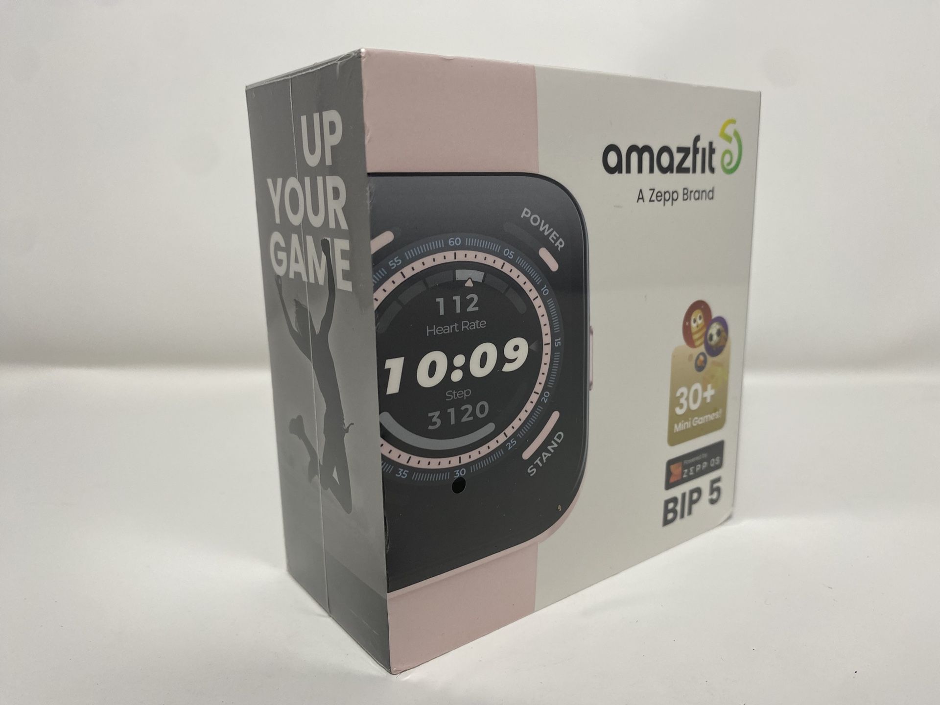 Amazfit A2215 Bip 5 Smart Watch Black Bluetooth Water Resistant Apple Android - Pastel Pink