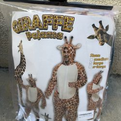 Men’s Halloween Costume Giraffe Onesie