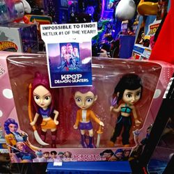 K-POP Demon Hunters  3 Dolls Set  