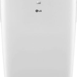 LG 7,000 BTU (DOE) / 10,000 BTU (ASHRAE) Portable Air Conditioner, Cools 300 Sq.Ft. (12' x 25' room size), Quiet Operation, LCD Remote, Window Install