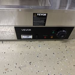 Electric Table Top Steam Table 5 Half Tray.