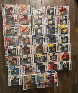 Funko pops $75 for everything