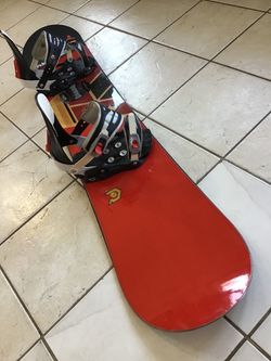 Size 151 RIDE Snowboard w/ Large Bindings