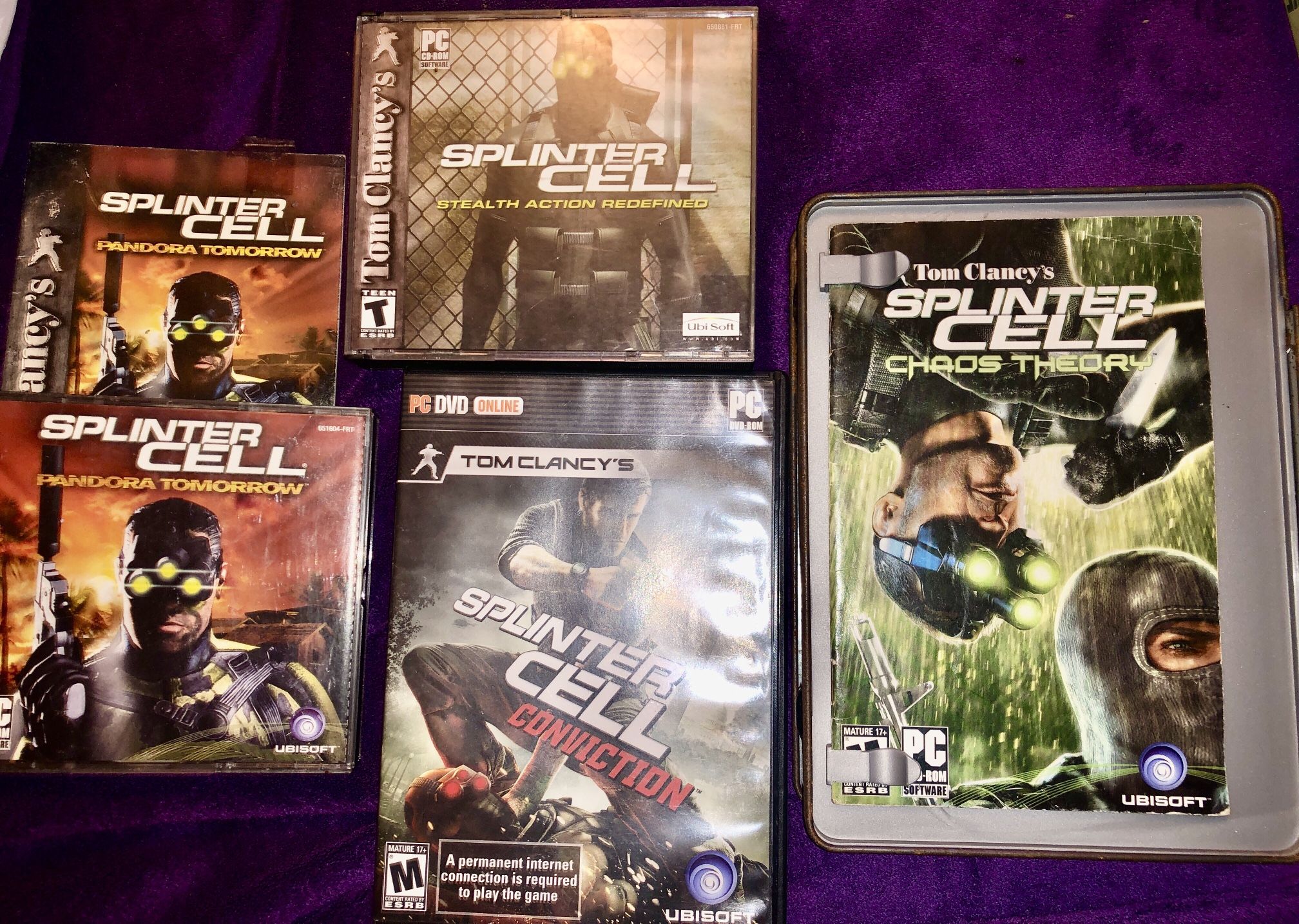 Splinter Cell Collection (pc Game)