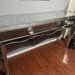 Mirrored Console Table 