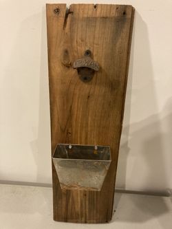 Bottle Opener Barn Wood 