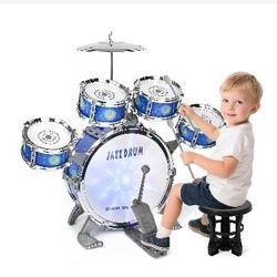 Kid Drum Set. New. N. Jones And Horse 