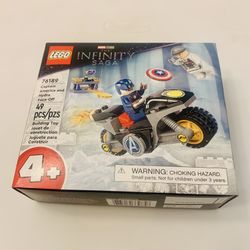 Lego Marvel Super Heroes The Infinity Saga Captain America and Hydra Face-Off #76189 New Sealed