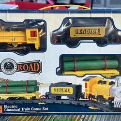 Electric Railroad Train