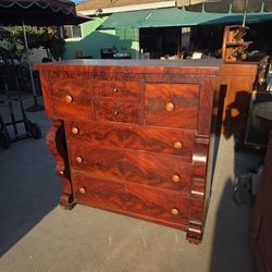 Antique Empire Dresser Chest 
