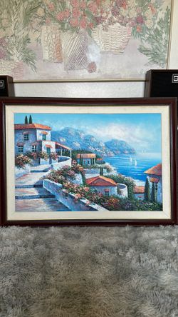 Coastal Oil Painting