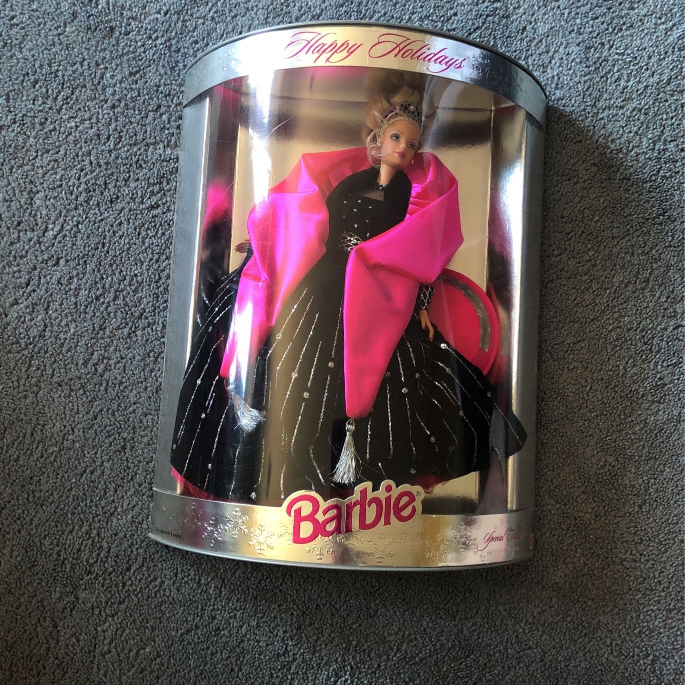 Happy Holidays Barbie New In The Package
