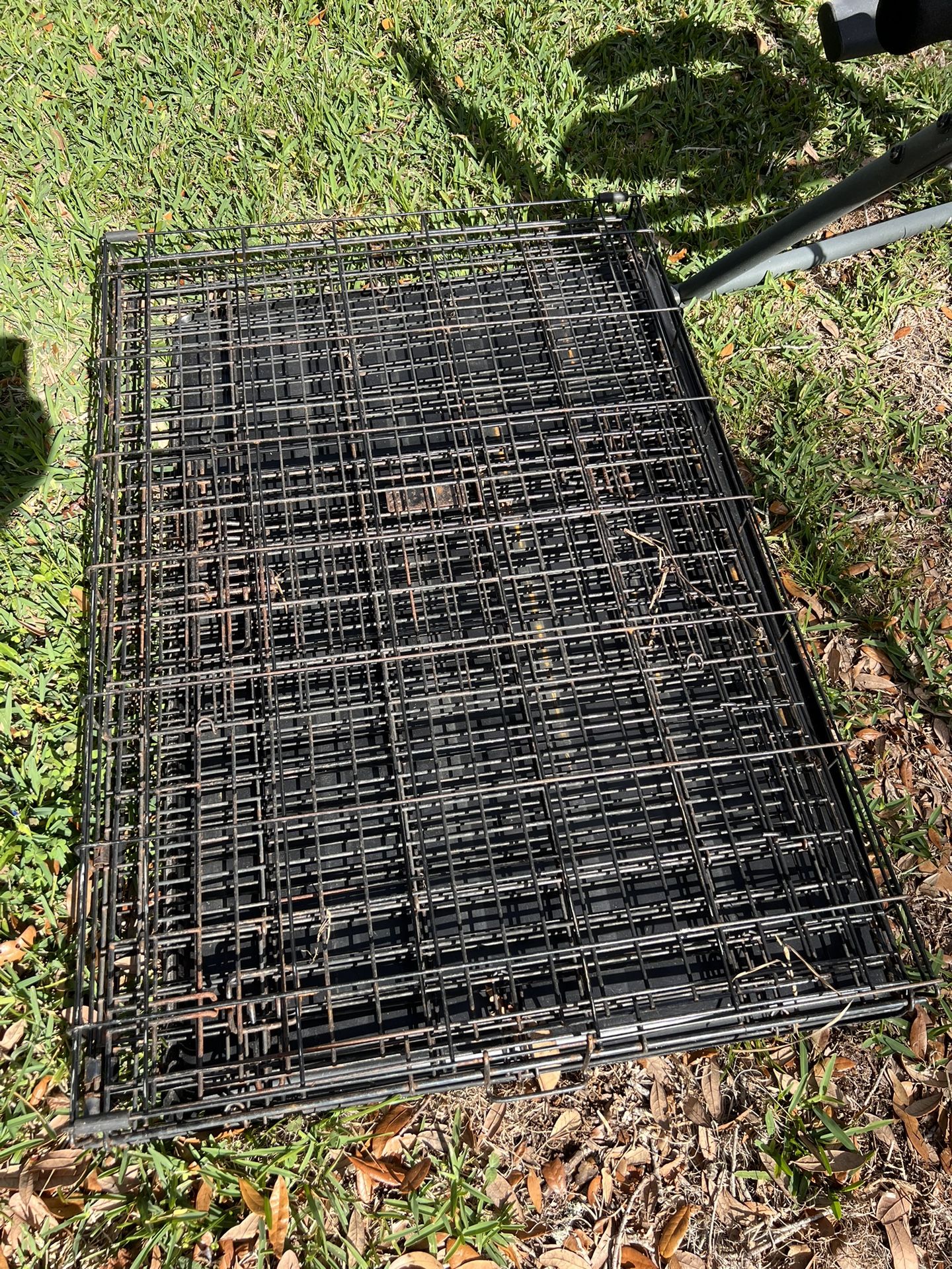 Large Metal Dog Crate