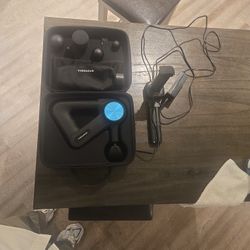 Theragun PRO w/ Case, 2 Batteries, Charger & Accessories