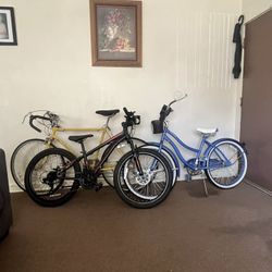 3 Bikes For Sale