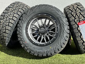 New 20" Lock Krawler Wheels 8x170 Ford F-250 F-350 Rims F250 F350 XLT AMP 35x12.50R20LT Tires FX4