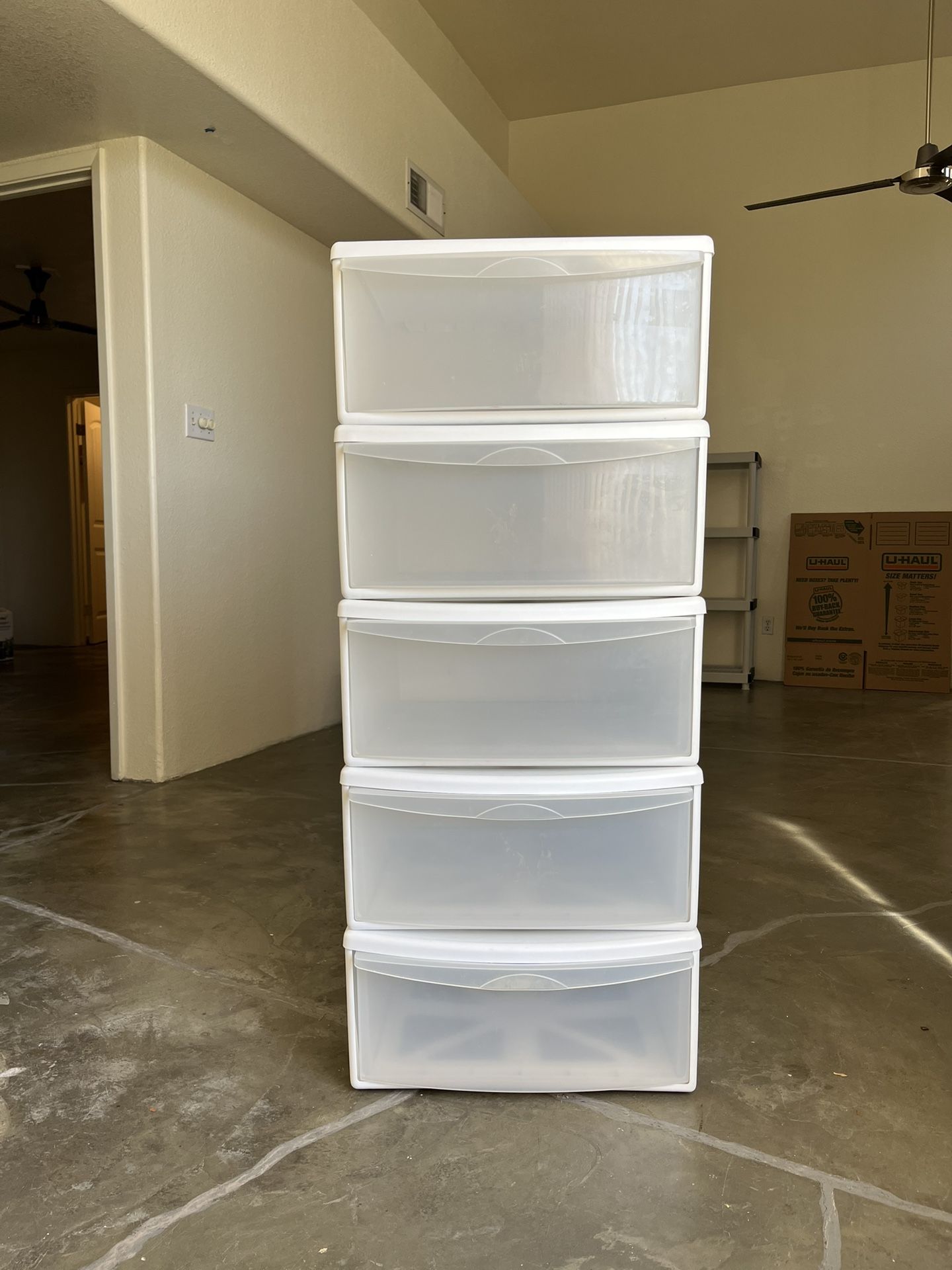 Sterlite Large Stackable Drawers