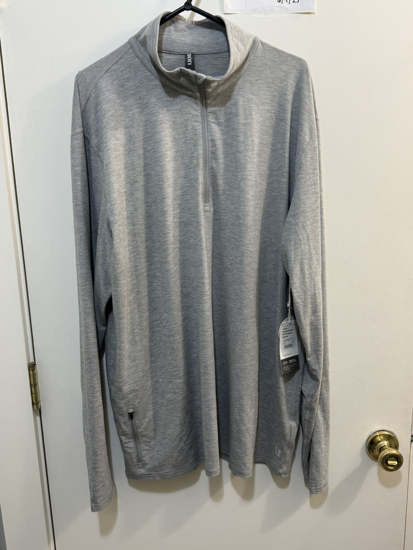 Vuori Half-zip Ease Performance Shirt - Men’s XXL new with tags