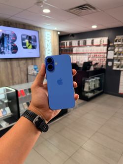 iPhone 16 256GB Blue – Open Box – Excellent Condition – BH 100% – UNLOCKED