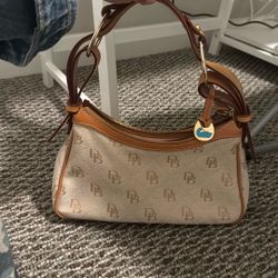 Dooney & Bourke Canvas Medium Signature Hobo