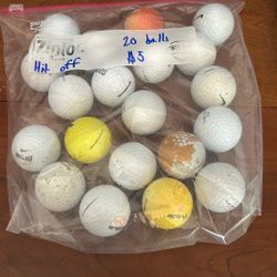 Hit Off Golf Balls