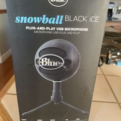 New (never Opened) Blue Snowball iCE Microphone