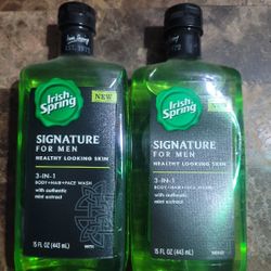 Irish spring body was signature for men 