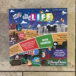 Disney The Game Of Life Disney Parks Theme Park Edition Board Game