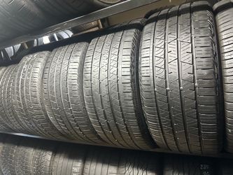 SET OF TIRE 285 45 20 CONTINENTAL 85% LIFE
