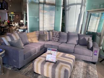 Gray Sectional Sofa