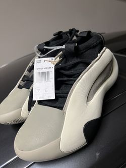 Adidas Harden Vol. 8 Feather Grey Sail Basketball Sneakers IG6649 Sz 7 New