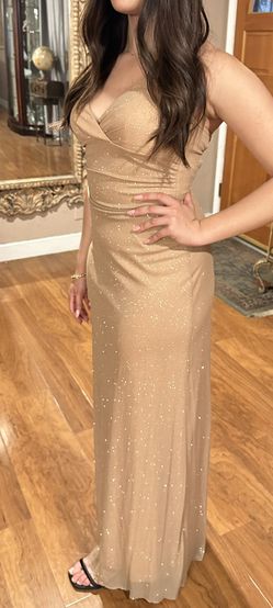 Gold Prom Dress