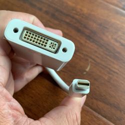 Mini DisplayPort DP Thunderbolt to dvi Adaptor Cable for Apple MacBook Pro Air