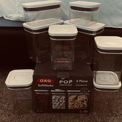 Brand New Pop up Lid Containers
