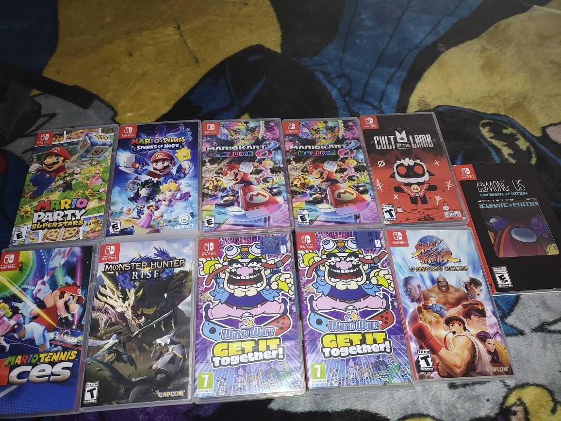 Nintendo Switch Games & PS4 Games (prices In Description) Ship Only