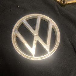 Volkswagen Vw Emblem 11(contact info removed)b  Roughly 64 To 1972