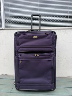 Two Aubergine Color Ricardo Suitcases